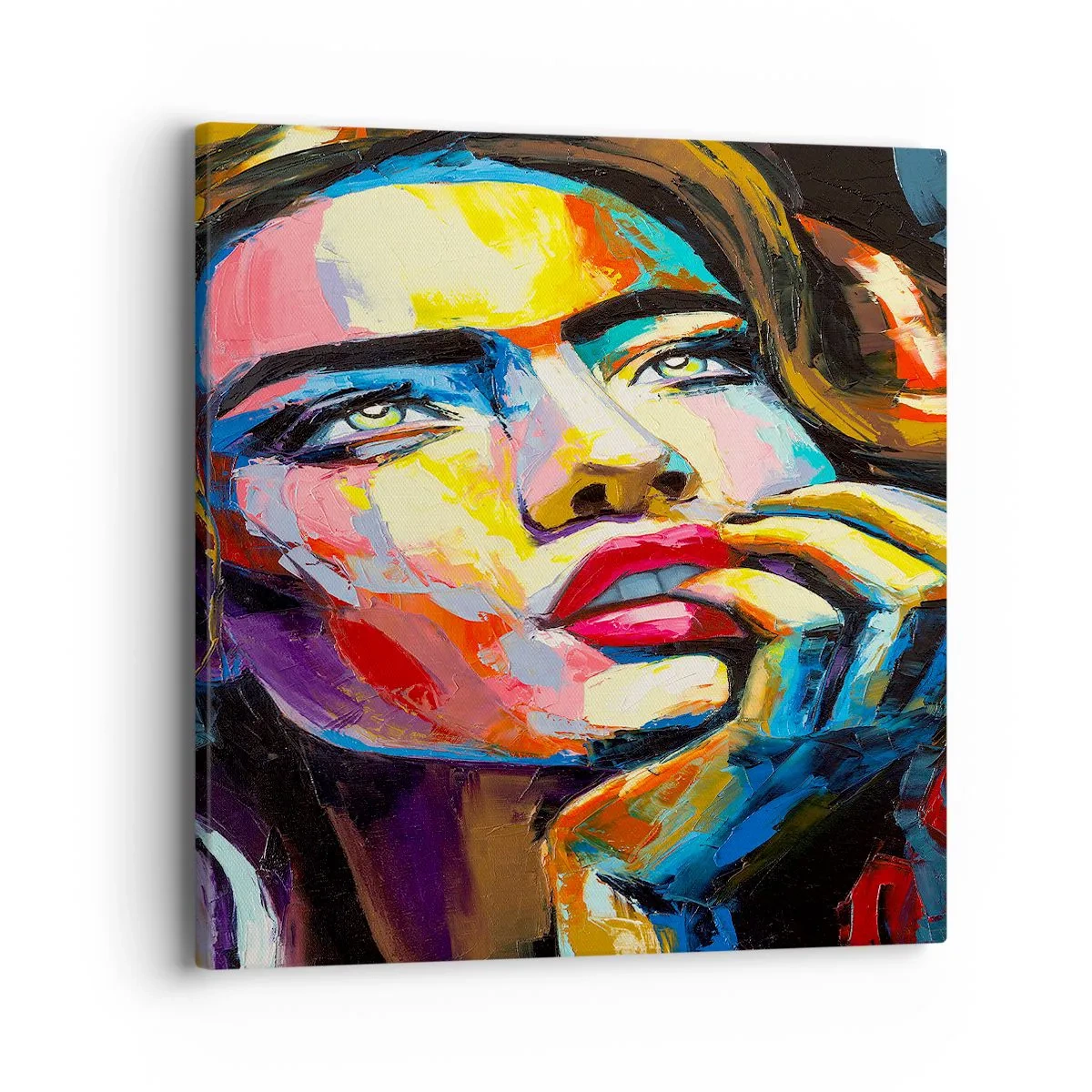 Vászonkép - Az álmok úgy repülnek az égen, mint a madarak - 40x40 cm