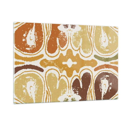 Üveg kép - Érzelmes absztrakció - 120x80 cm