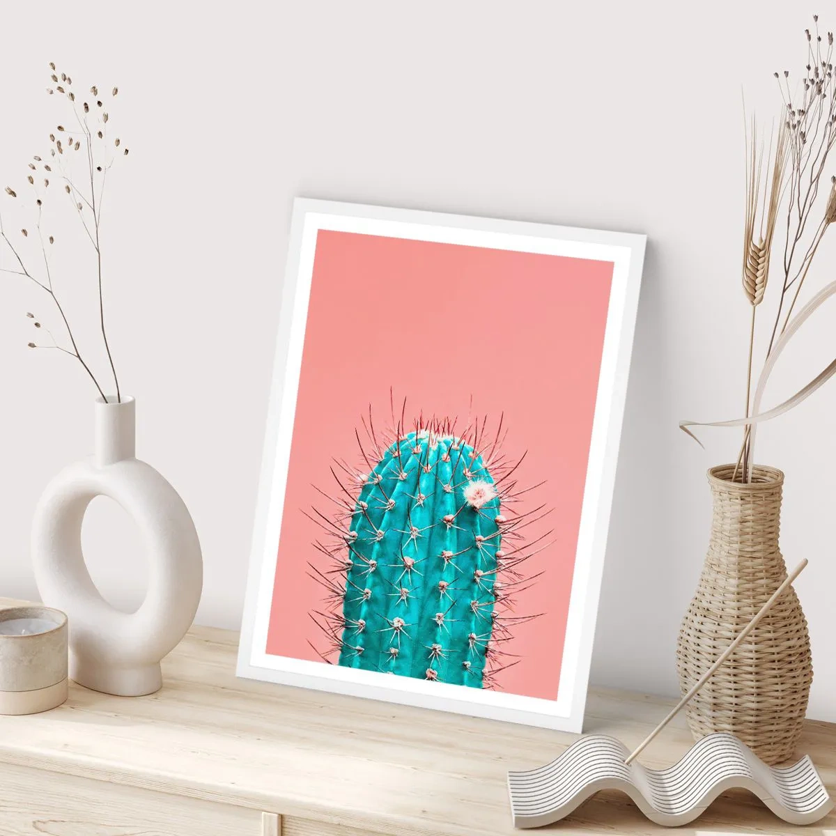 Poszter fekete keretben - Csak nézz - 40x50 cm