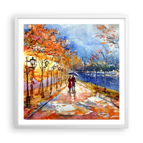 Poszter fekete keretben - Együtt az idő határáig - 60x60 cm