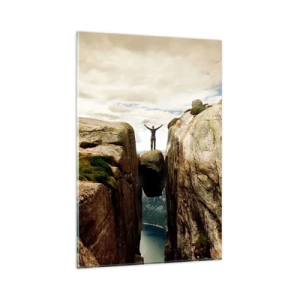 Üveg kép - Hogy vagyok ?! - 80x120 cm