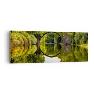 Vászonkép - A két világ találkozásánál - 140x50 cm