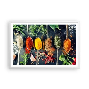 Poszter fekete keretben - Kulináris varázslat - 91x61 cm