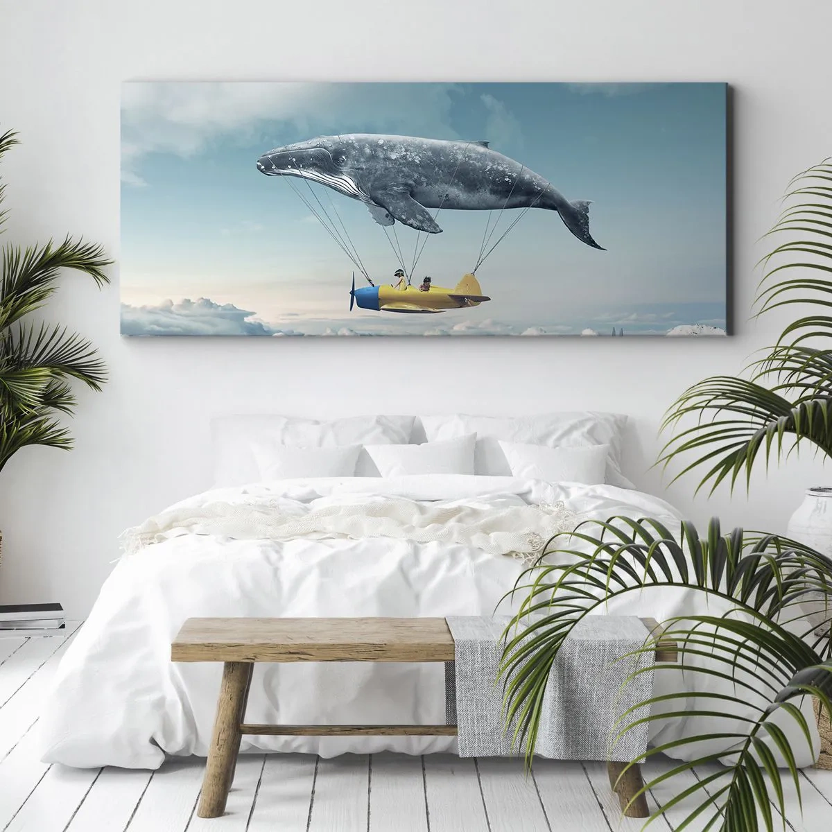 Vászonkép - Miért is ne? - 100x40 cm