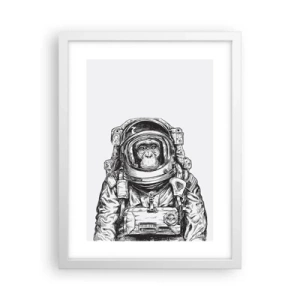 Poszter fekete keretben - Alternatív evolúció - 30x40 cm