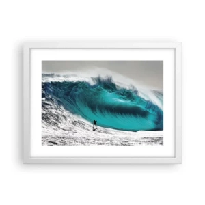 Poszter fekete keretben - Kihívás elfogadva - 40x30 cm