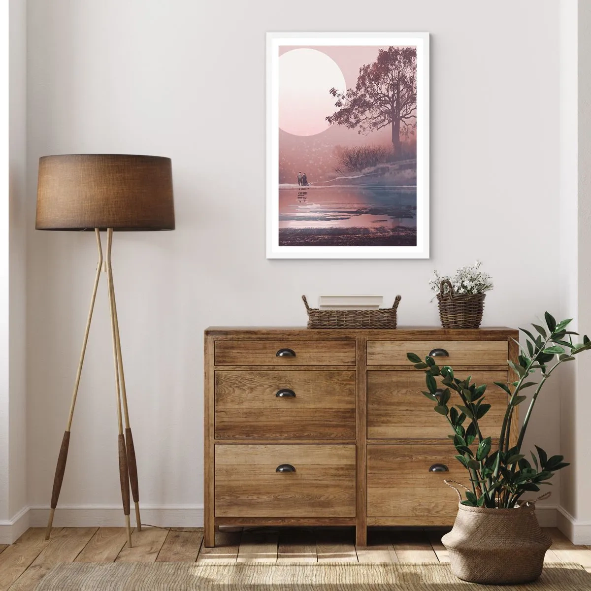 Poszter fekete keretben - Éjszakai csodák - 70x100 cm