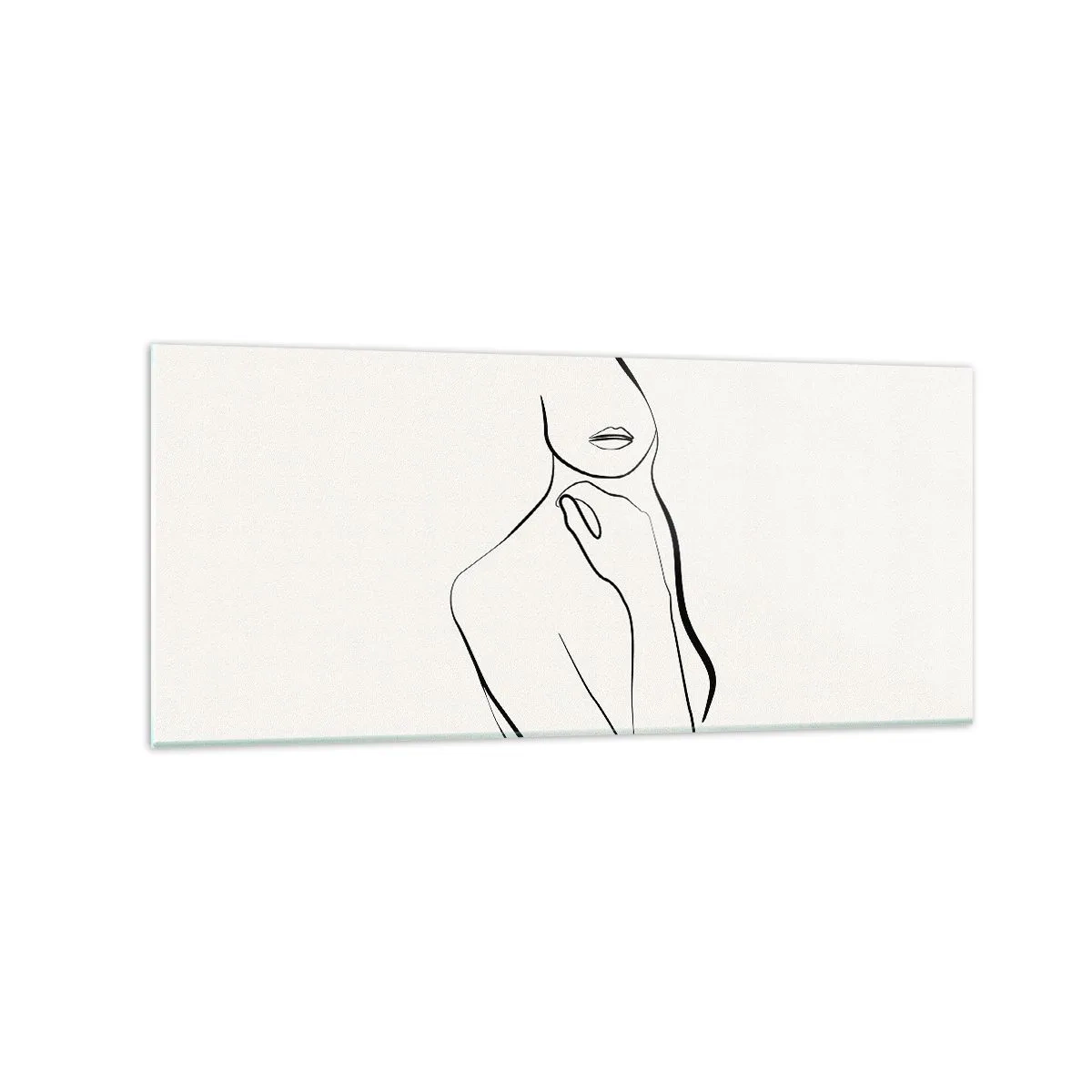 Üveg kép - A melankólia hulláma - 120x50 cm