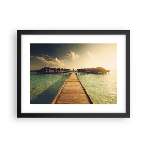 Poszter fehér keretben - Tiszteletteljes meghívás - 40x30 cm