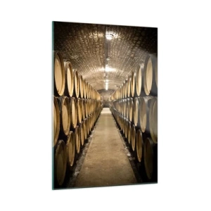 Üveg kép - Egy téglapincében - 50x70 cm