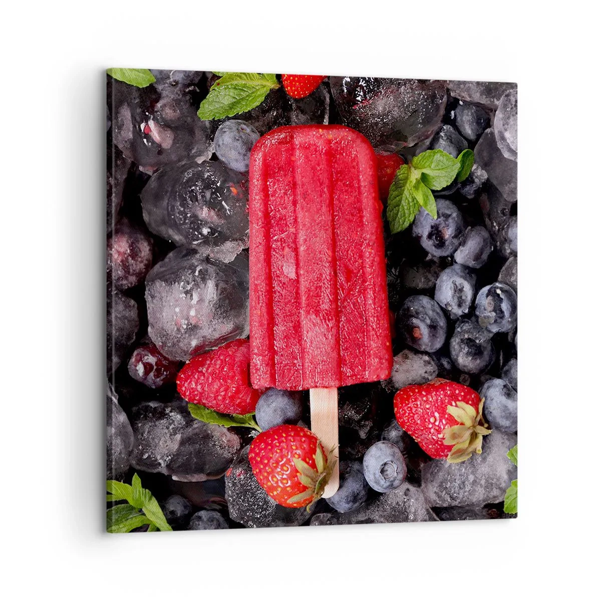 Vászonkép - A forró nyár íze - 60x60 cm