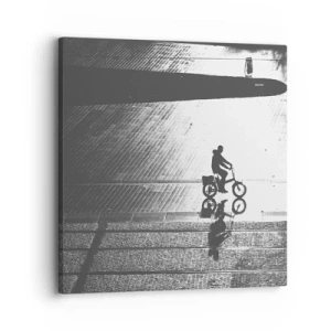 Vászonkép - Előre, a városon keresztül - 30x30 cm