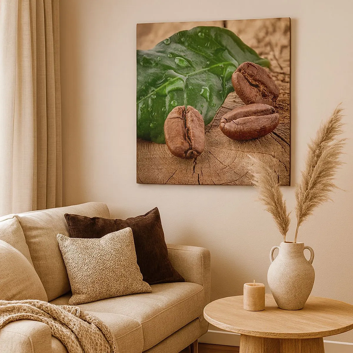 Vászonkép - A legigazibb és fekete - 30x30 cm