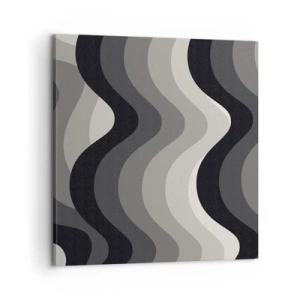 Vászonkép - Hullám a hullám után - 60x60 cm