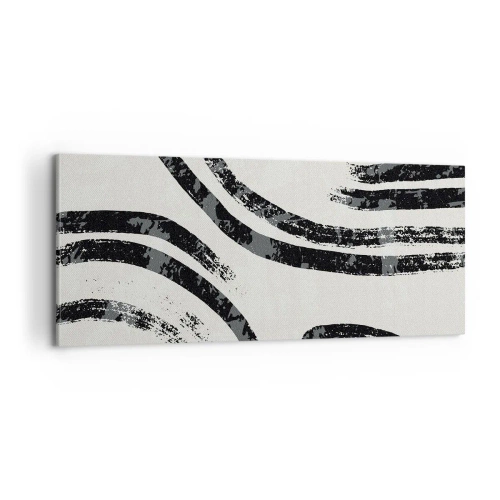 Vászonkép - Félig megállt - 100x40 cm