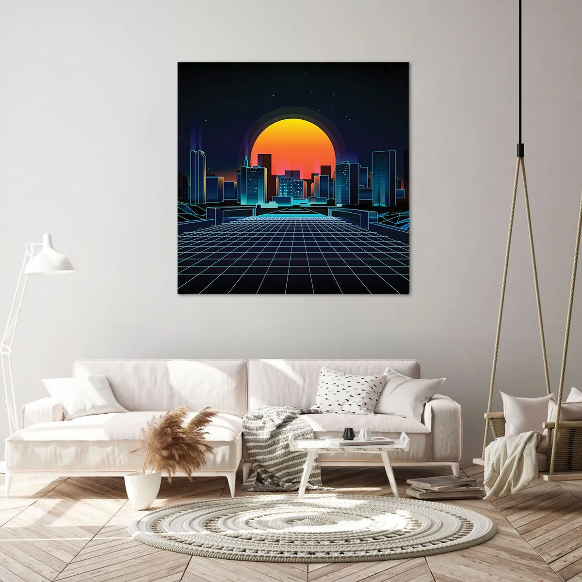 Vászonkép - Még mindig a valóságba akarsz menni? - 40x40 cm