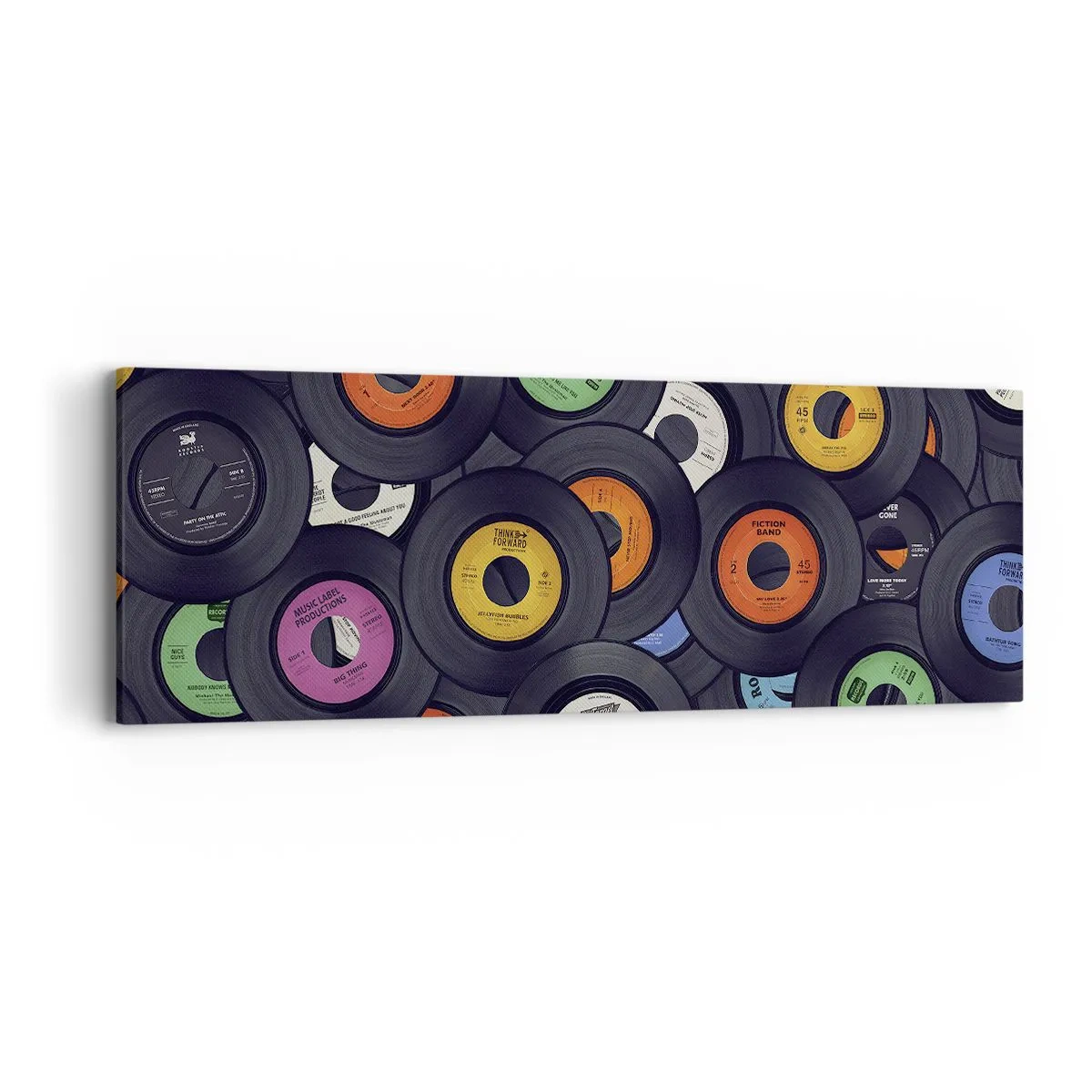 Vászonkép - A klasszika színei - 90x30 cm