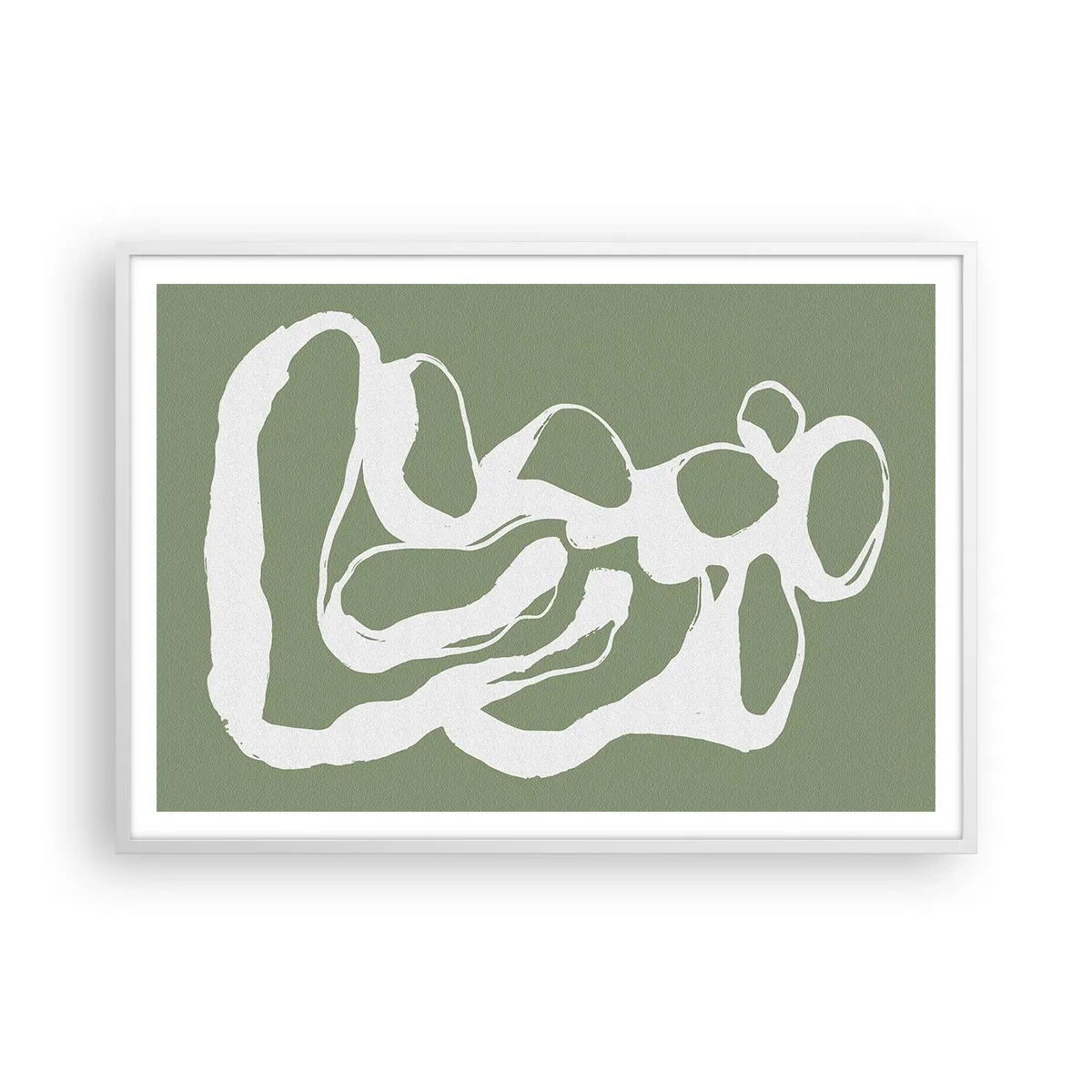 Poszter fekete keretben - A tér hívása - 100x70 cm