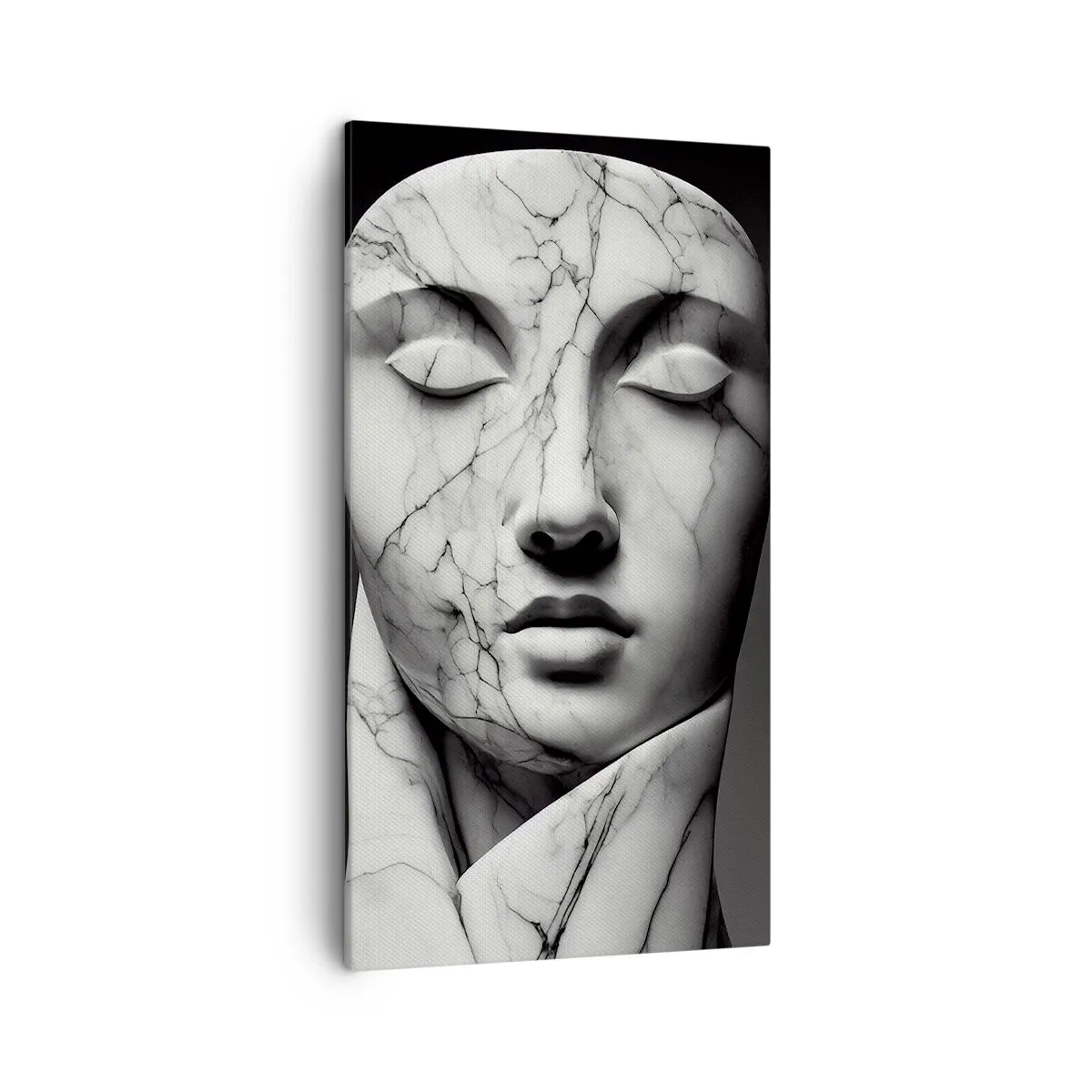 Vászonkép - Márvány formák - 45x80 cm