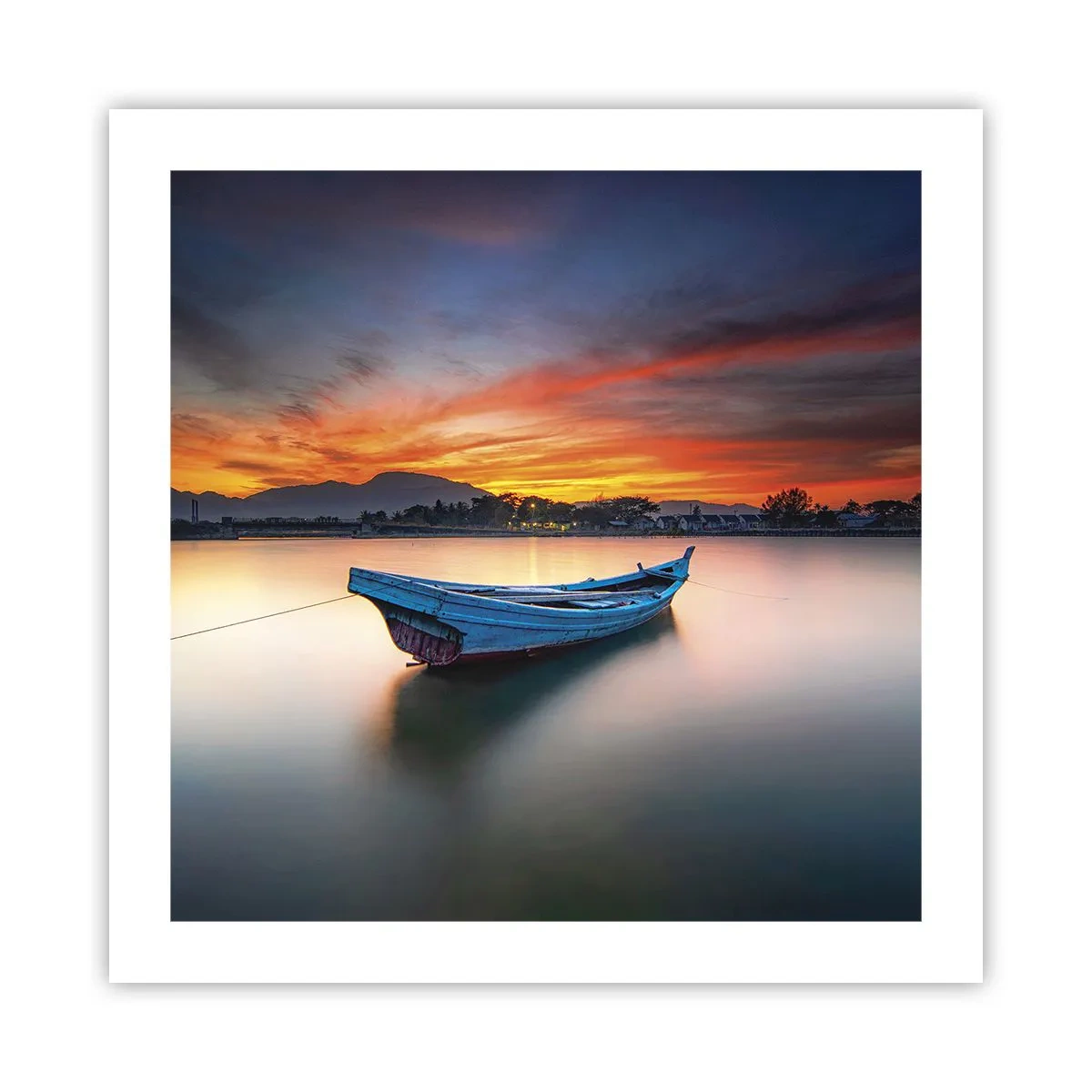 Poszter - Jó éjszaka jön - 50x50 cm