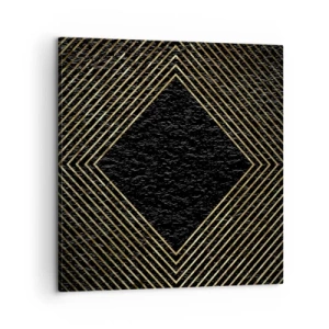 Vászonkép - Geometria glamour stílusban - 60x60 cm