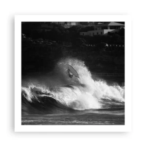 Poszter - Kihívás elfogadva! - 60x60 cm