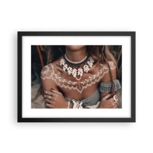 Poszter fehér keretben - Talizmánok, a nőiesség rituáléi - 40x30 cm