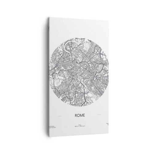 Vászonkép - Róma anatómiája - 45x80 cm