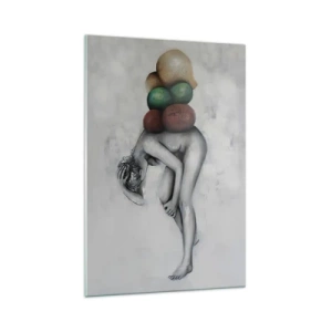 Üveg kép - Az élet nehézségei - 70x100 cm