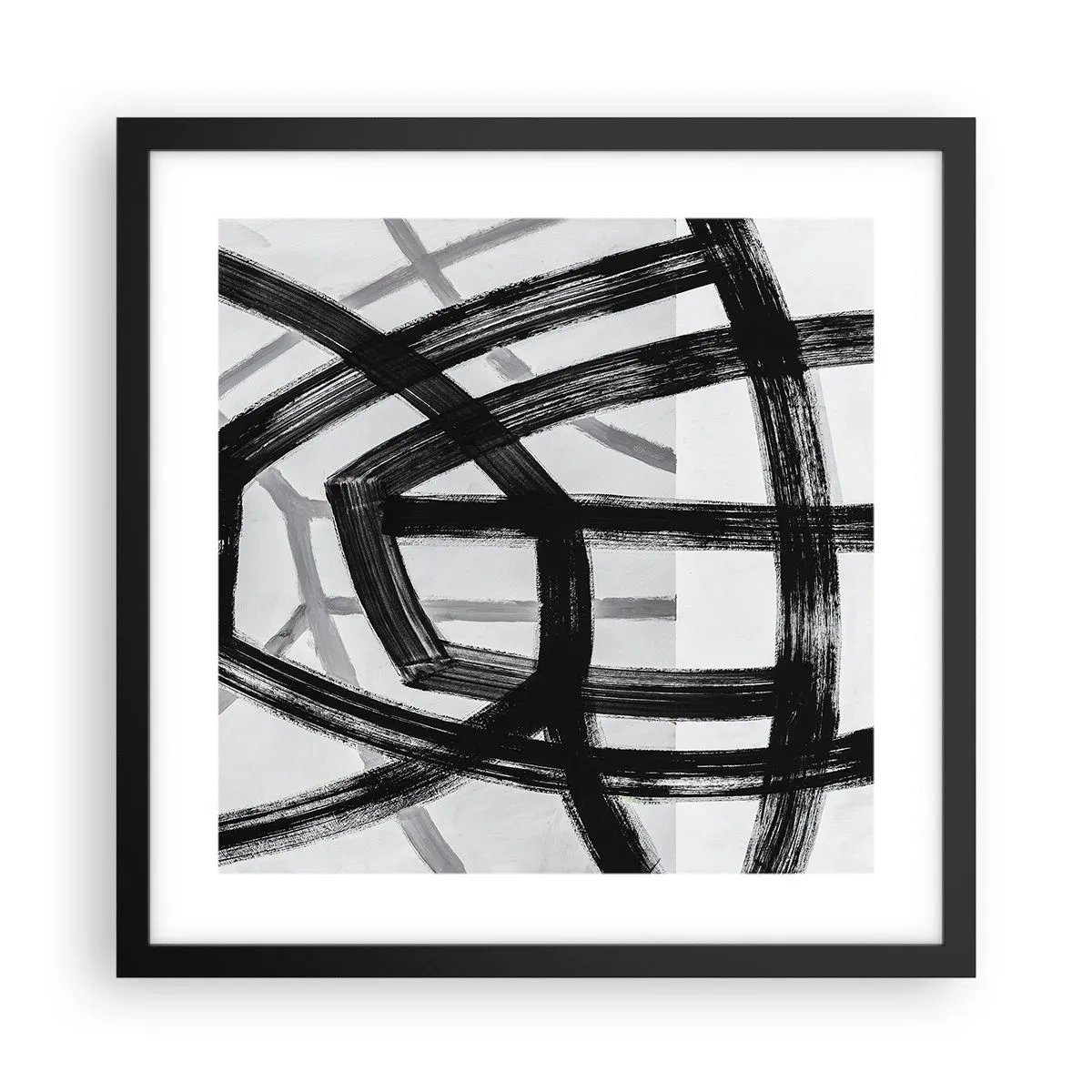 Poszter fehér keretben - Mélység építése - 40x40 cm