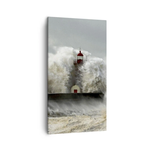 Vászonkép - Az óceán haragja - 45x80 cm