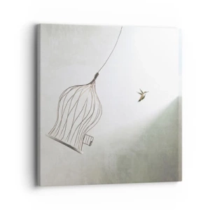 Vászonkép - Az elememen - 30x30 cm