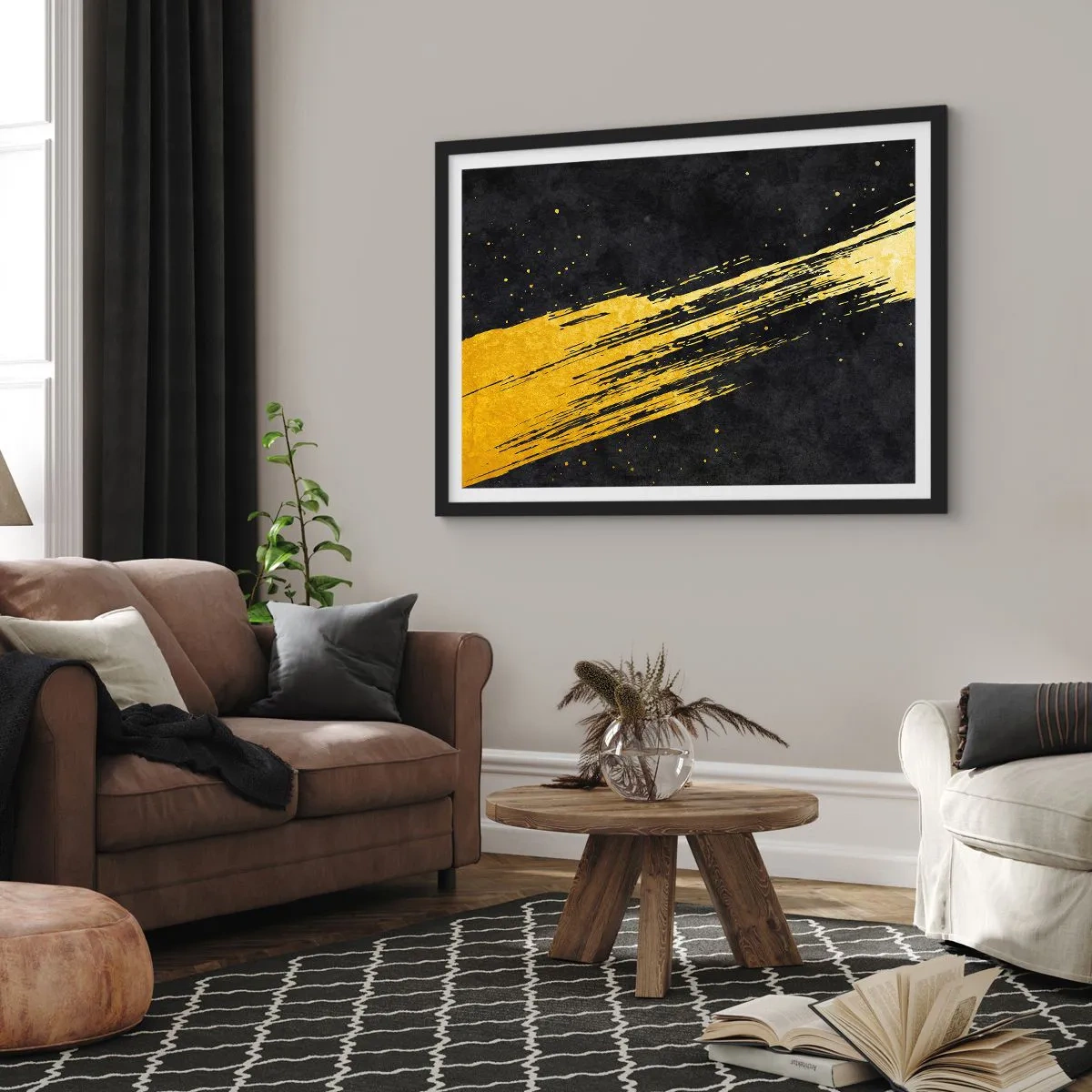 Poszter fehér keretben - Ugrás a hipertérbe - 70x50 cm