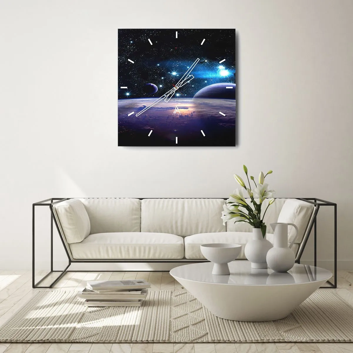 Falióra, Óra - Még mindig egyedül? - 40x40 cm