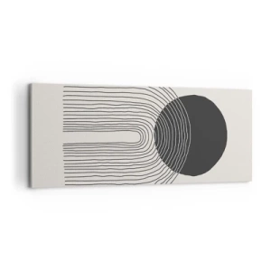 Vászonkép - Remegés és biztosság - 120x50 cm