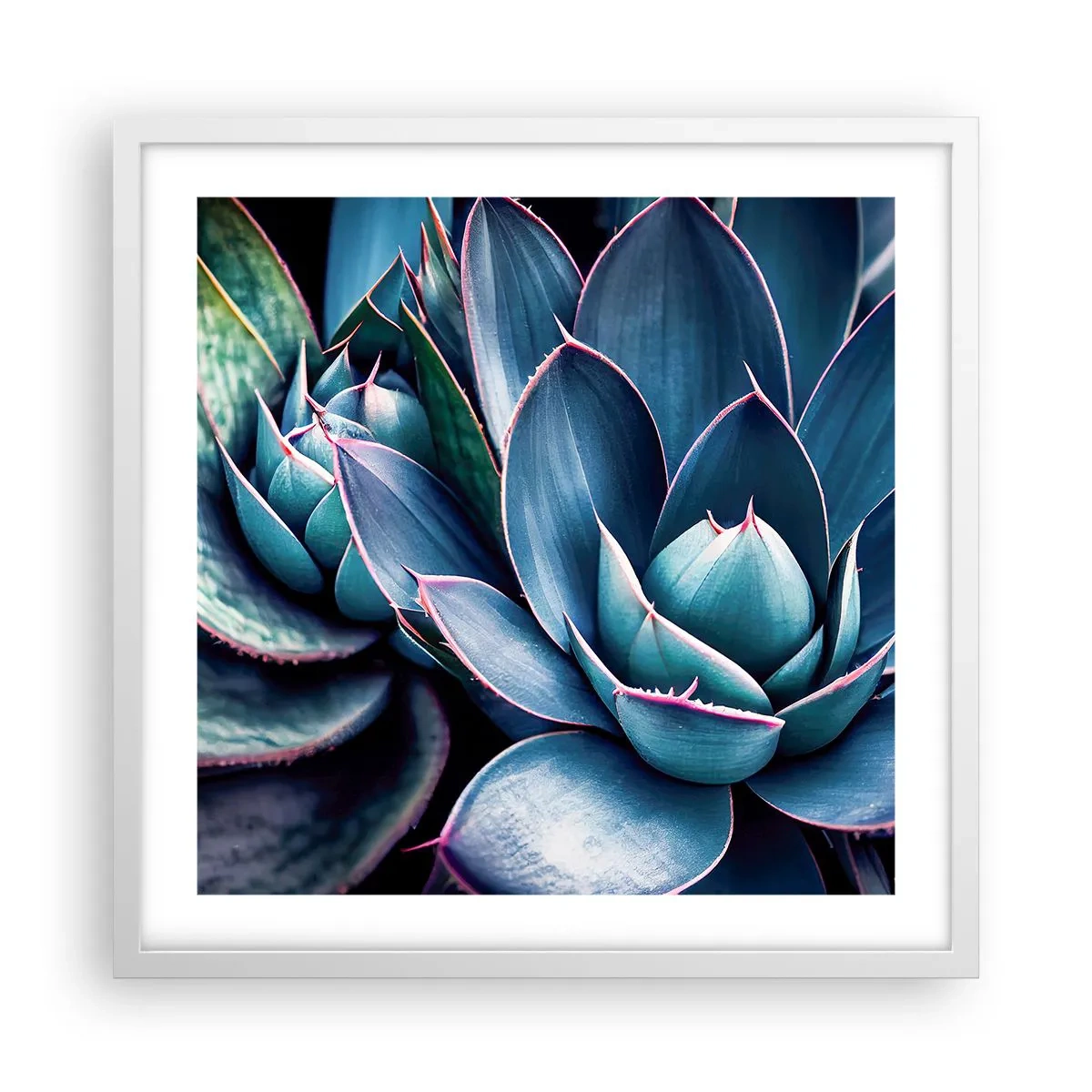 Poszter fekete keretben - Életerő - 50x50 cm