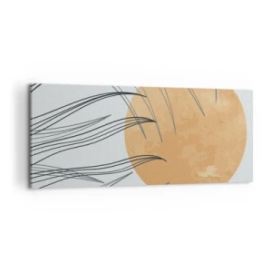 Vászonkép - Mindig a nap felé - 120x50 cm