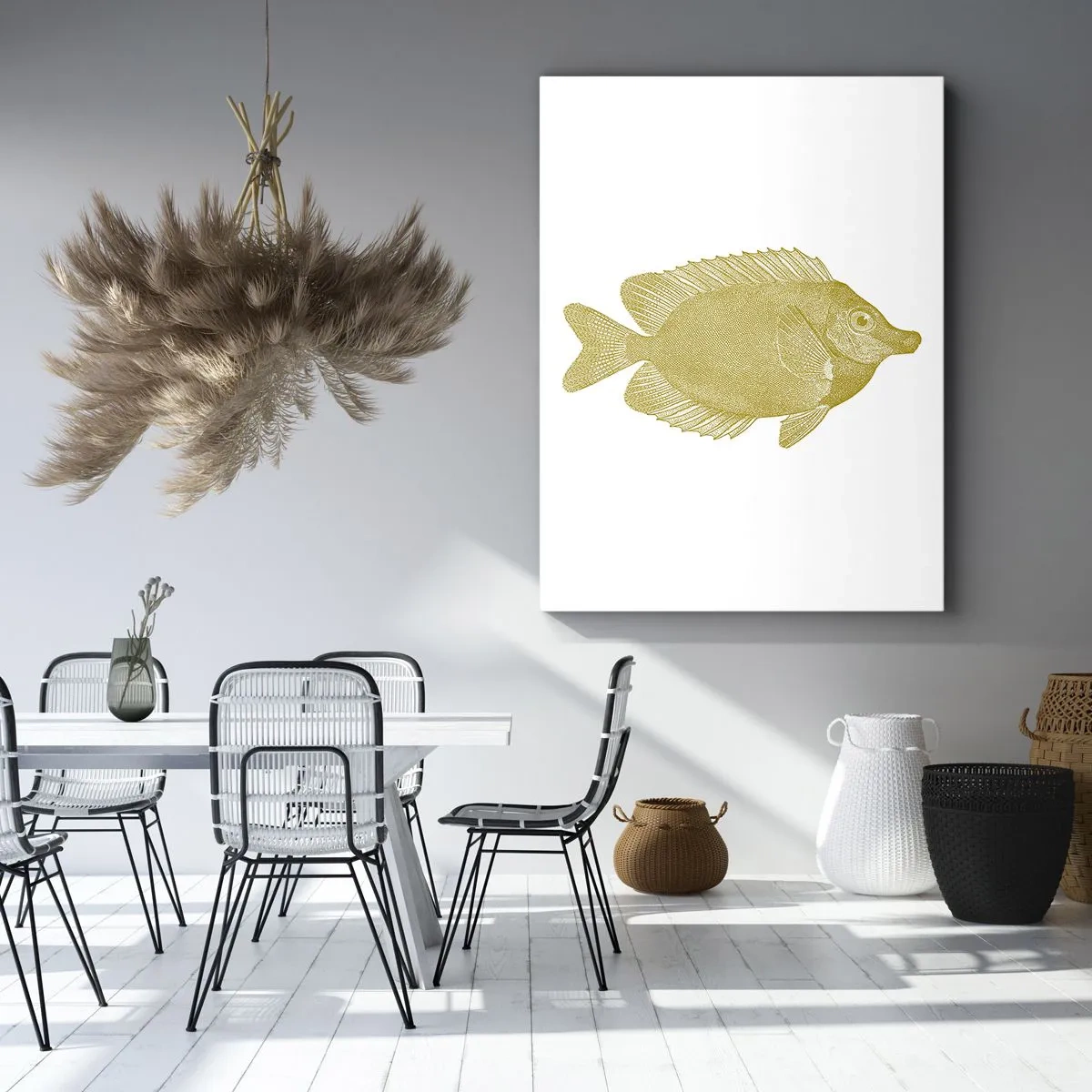 Vászonkép - Csak a hal - 70x100 cm