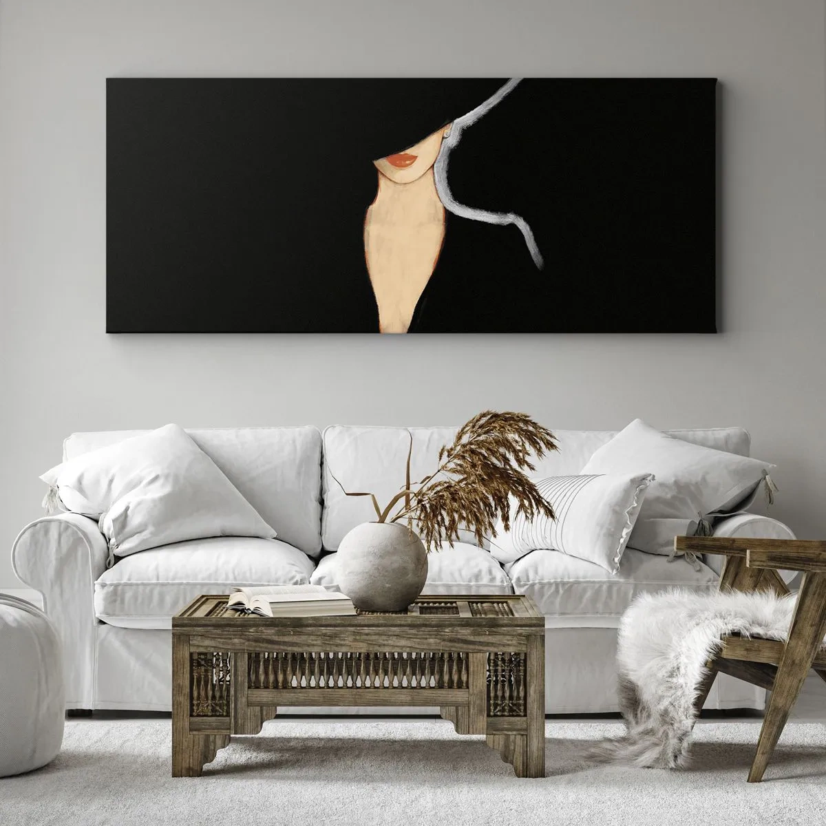 Vászonkép - Elegancia és stílus - 160x50 cm