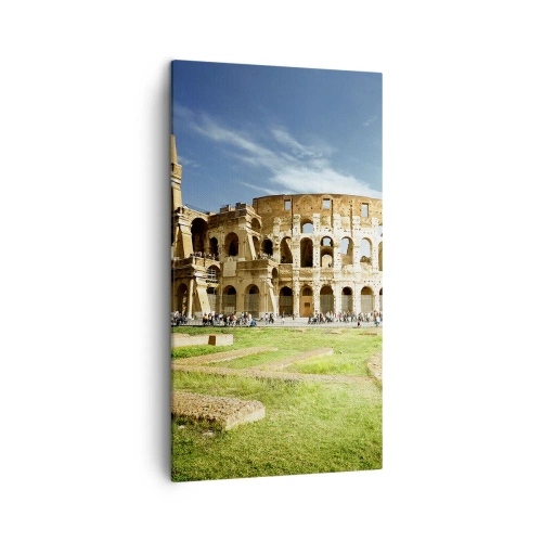 Vászonkép - Még mindig halljuk a pisztoly csörömpölését - 45x80 cm