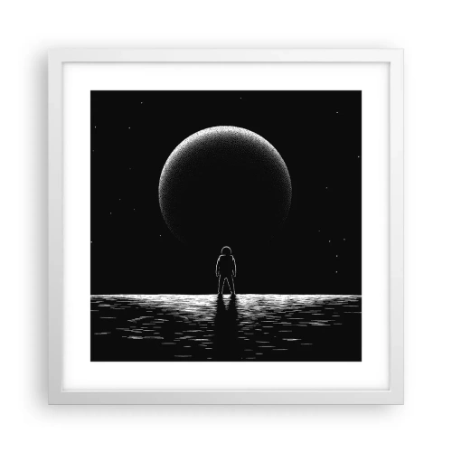 Poszter fekete keretben - Szemtől szemben - 40x40 cm