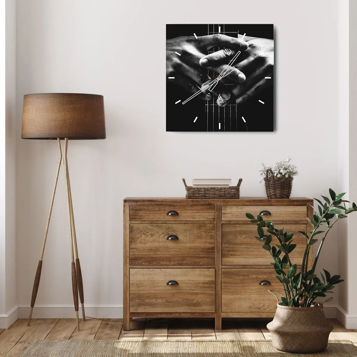 Falióra, Óra - Művész imája - 30x30 cm