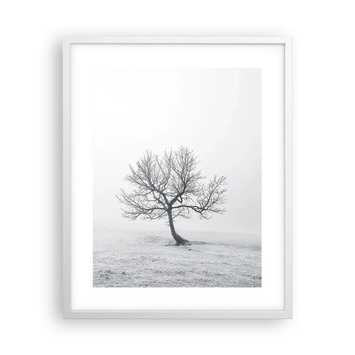Poszter fekete keretben - A semmi ellen - 40x50 cm