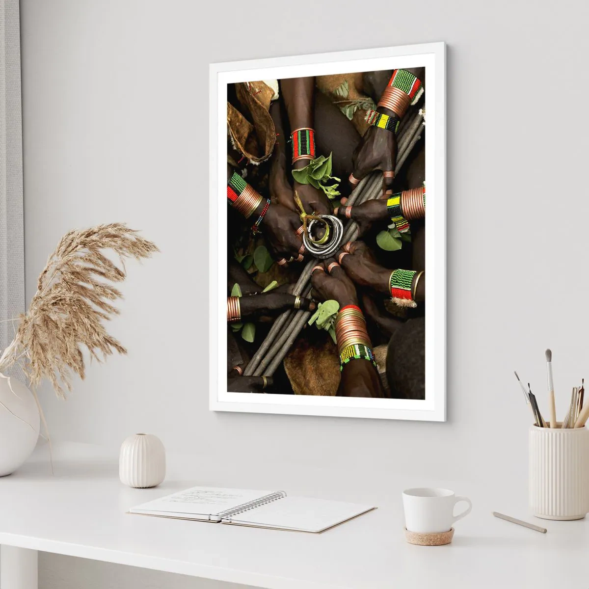 Poszter fekete keretben - Együtt vagyunk - 61x91 cm