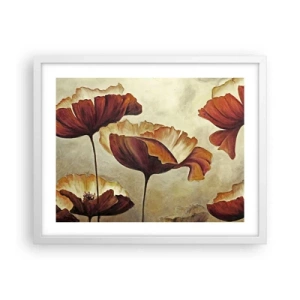 Poszter fekete keretben - Rét - 50x40 cm