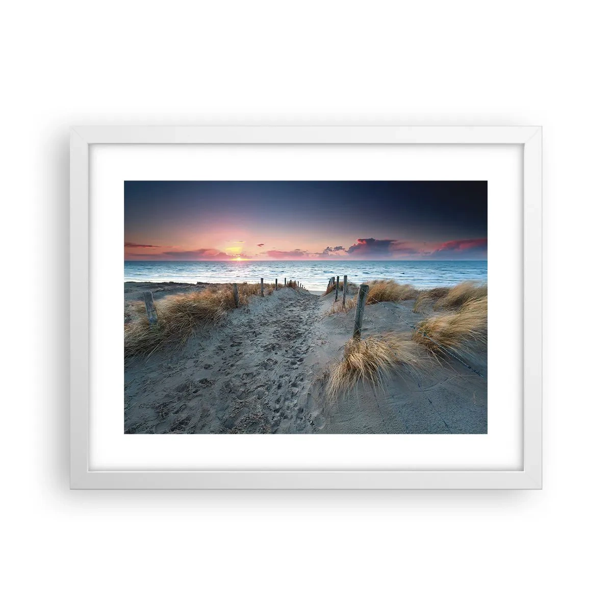 Poszter fekete keretben - Kiöntöttél egy sugárzó szivárványos fényt... - 40x30 cm