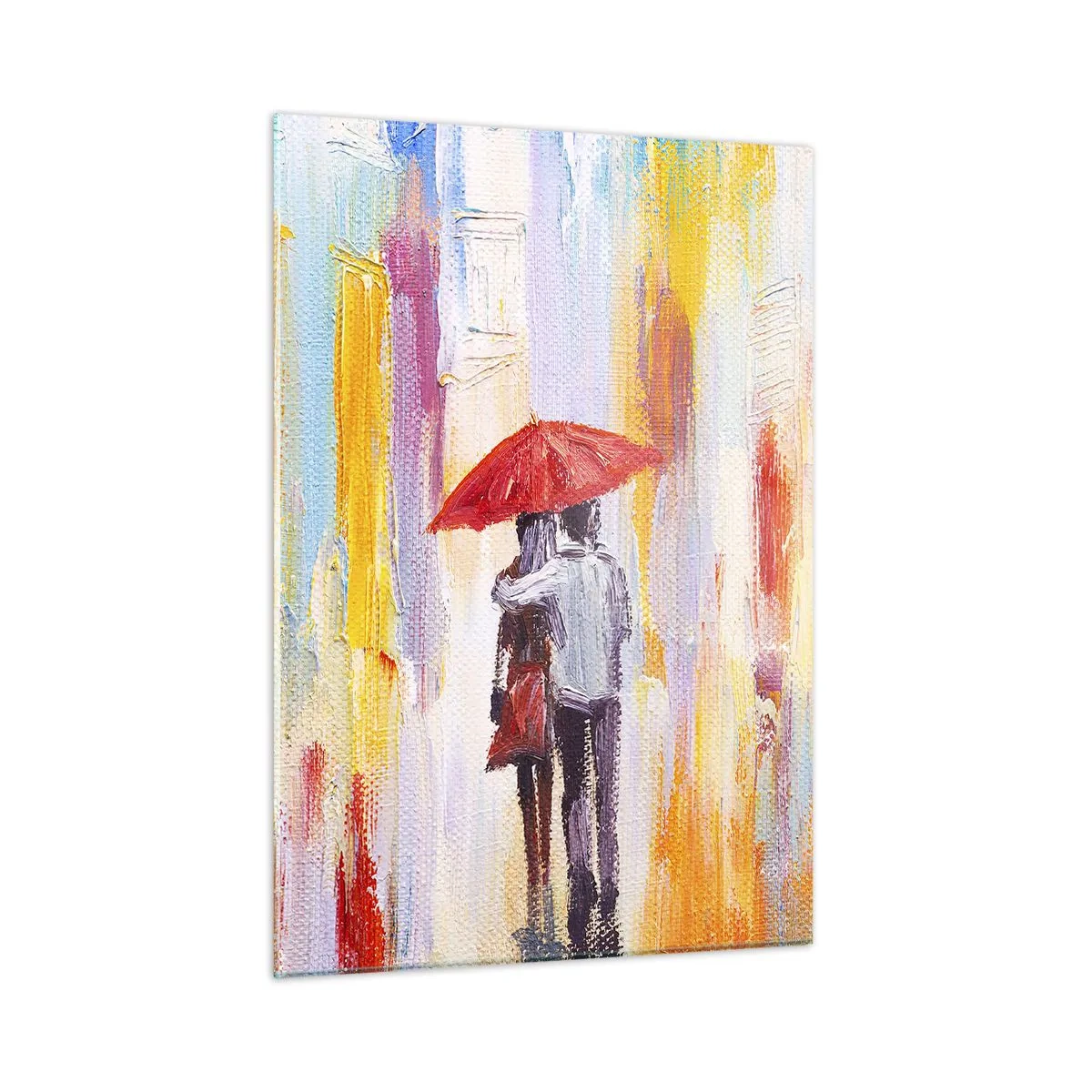 Üveg kép - Hadd essen az eső - 50x70 cm