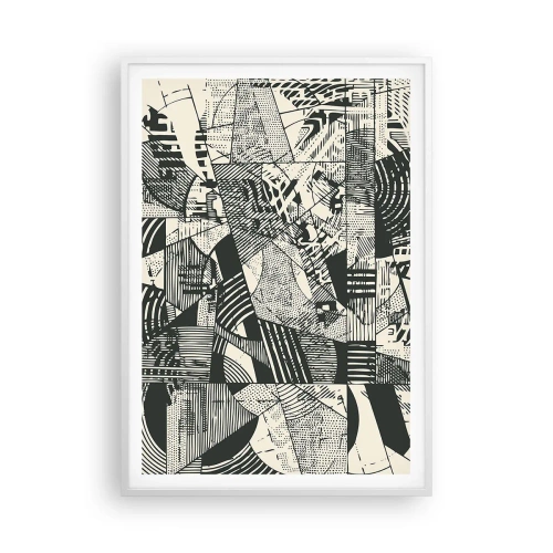 Poszter fekete keretben - A jelenkor dinamikája - 70x100 cm