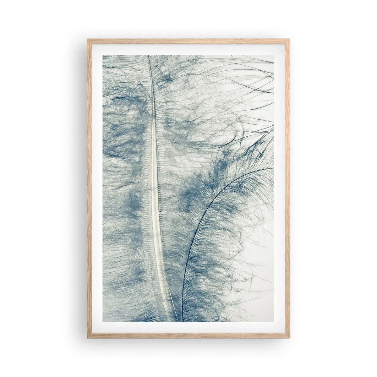 Poszter világos tölgy keretben - A természet suttogása - 61x91 cm