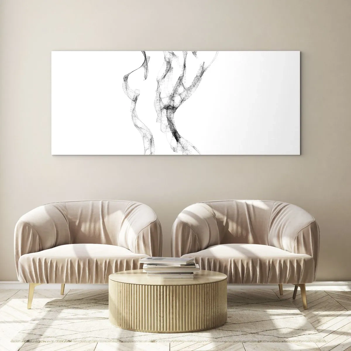 Üveg kép - Gyönyörű és erős - 140x50 cm